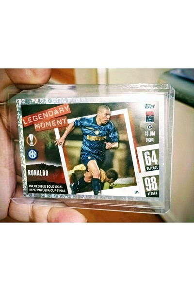 Topps 2023-24 Match Attax Uefa Cc. # 449 Ronaldo Legendary Moment