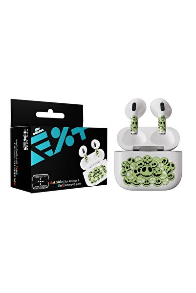 NOA Stickere Art Skin pentru Aipods 3 |Glowing Halloween