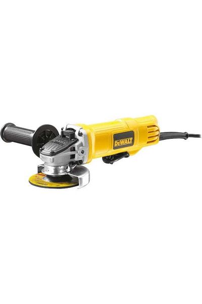 Dewalt 100 مم، 800 واط، مفتاح مجداف، مطحنة زاوية، أصفر/أسود، Dwe4002-B53