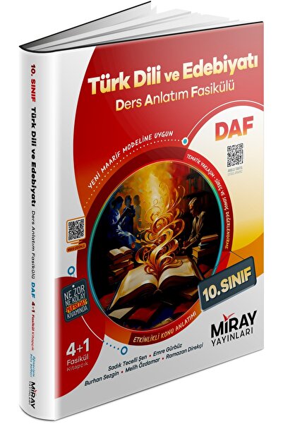 Miray Yayınları Miray 2027 10. Sınıf Türk Dili Ve Edebiyatı Ders Anlatım Fasi...