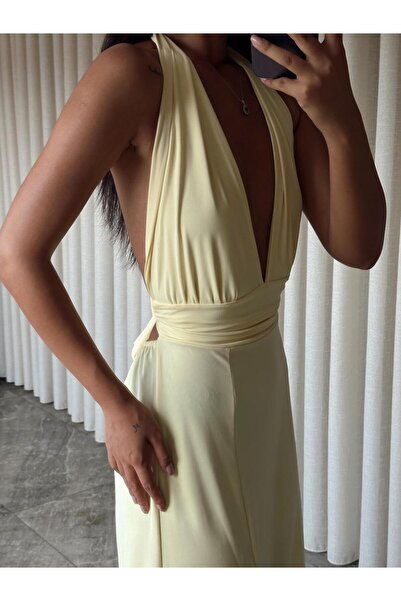 mydukkan.co Waist and Neck Tie Dress