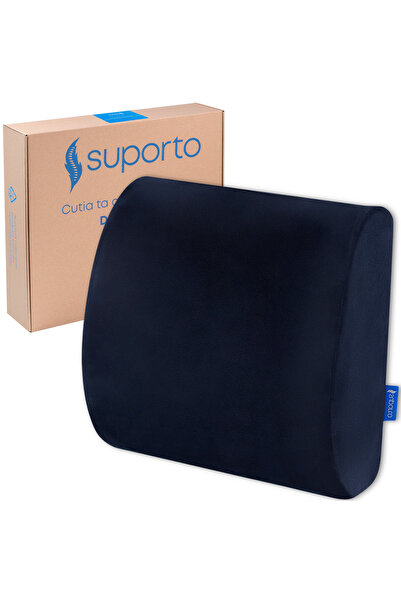 Suporto Pernă lombară subțire, spate fără dureri. Suport lombar pentru scaun ...