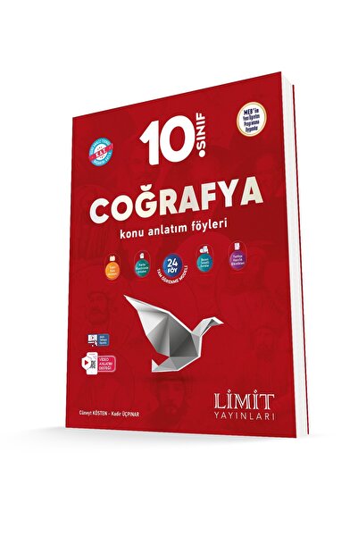Limit Yayınları Limit 2026 10. Sınıf Coğrafya Konu Anlatım Föyleri Güncel Müf...