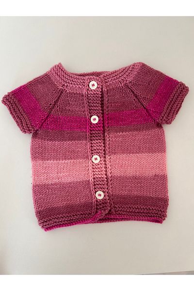 Clothes Box 100% Wool Hand Knitted Baby & Kids Vest