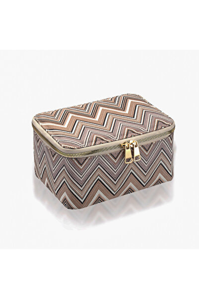 VIVION Зигзаг чанта за грим Чанта за грим