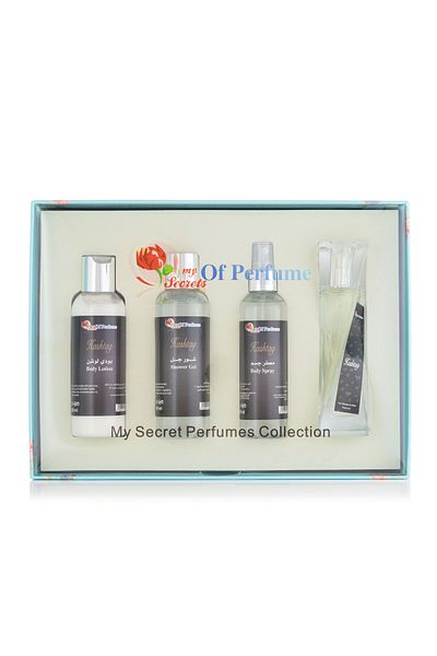mysecretperfume Hashtag 4-piece unisex perfume set