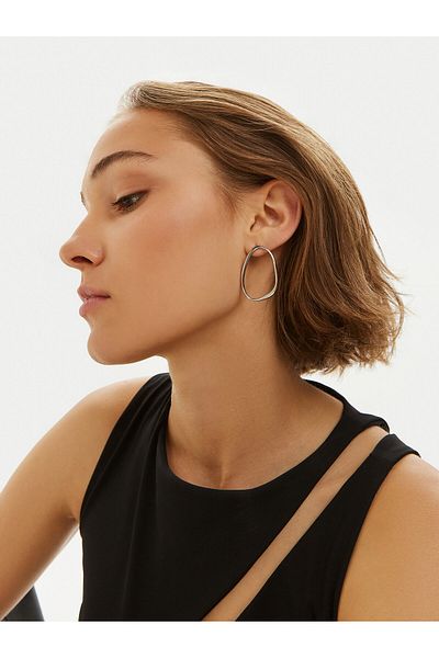 Calvin Klein Women's Earrings 35000450 Silver