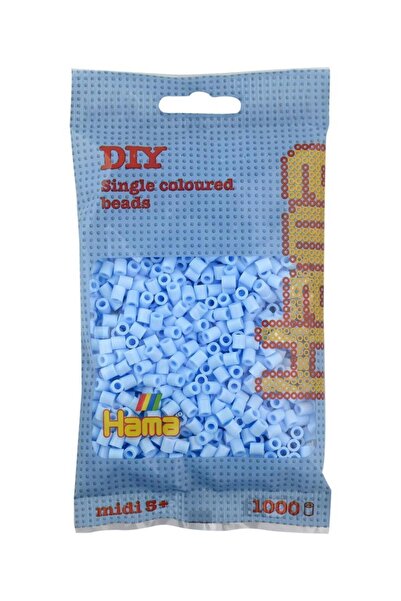 Hama Midi Boncuk 1000'lik - Açık Mavi