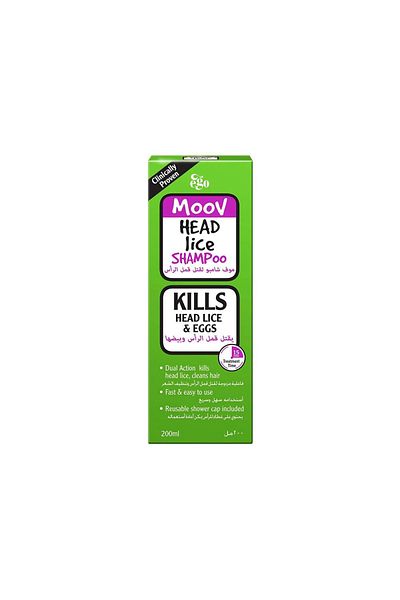 Ego Moov Head Lice Shampoo - 200 ml
