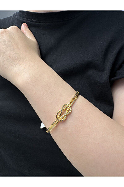 Recep Turan Kuyumculuk 14 Ayar Altın Aşk Düğümü Kelepçe