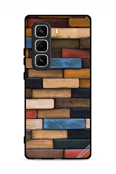Covernex غطاء حماية خشبي لهاتف Infinix Hot 50 Pro 4G