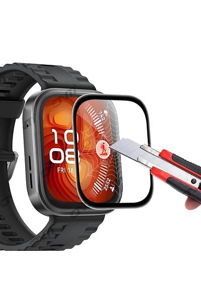 UnDePlus Huawei Watch Fit 4 PRO Full Screen PPMA Nano Watch Protector مع جهاز تطبيق سهل الاستخدام