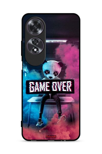 Tolwak غطاء حماية Oppo A60 Game Over