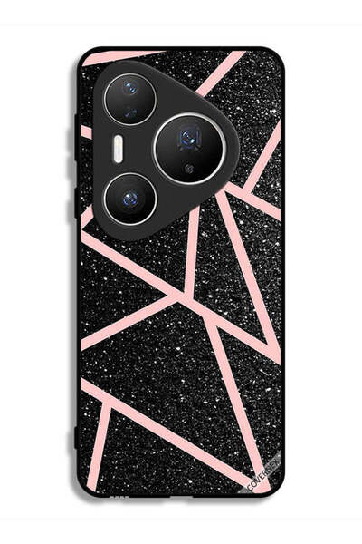 Covernex غطاء حماية لهاتف هواوي بيورا 80 برو بلس بنقشة لامعة ومسارات