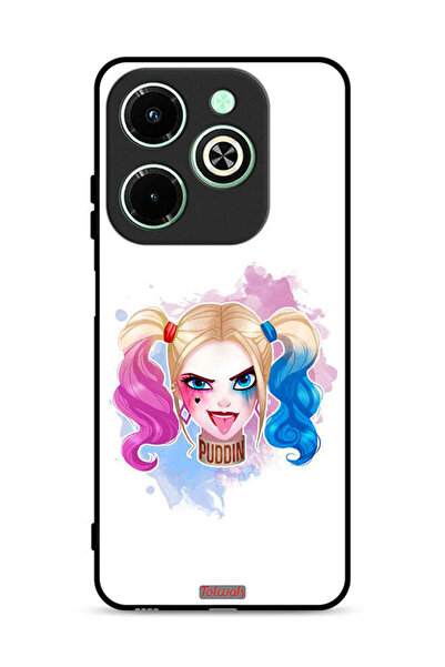 Tolwak غطاء حماية لهاتف Infinix Hot 40i 4G برسومات هارلي كوين