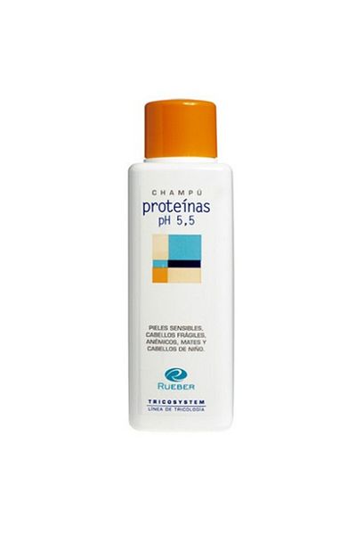Rueber Strengthening Anti-Hair Fall Shampoo Proteinas Ph 5.5 Tricosystem 400ml