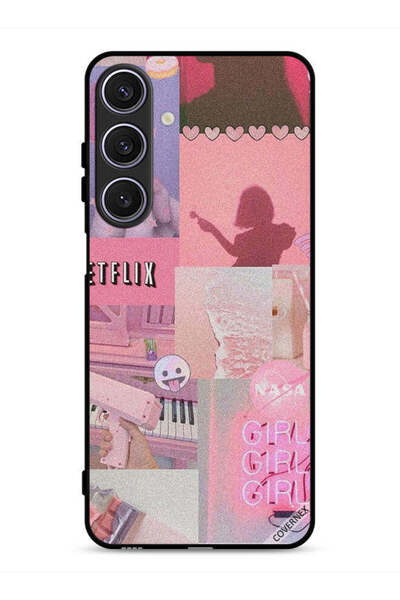 Covernex Samsung Galaxy A26 Protective Case Cover Girls Art Clip