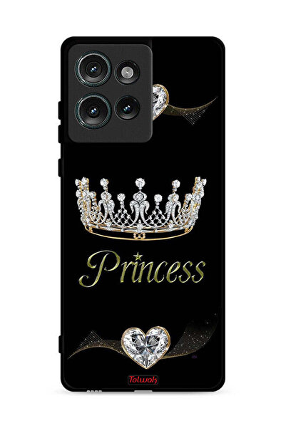 Tolwak غطاء حماية لهاتف موتورولا إيدج 50 بتصميم الأميرة