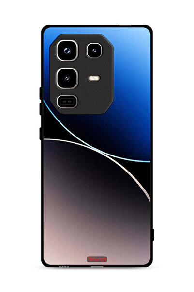Tolwak غطاء حماية لهاتف Infinix Note 50 Pro 4G بنمط خطوط منحنية