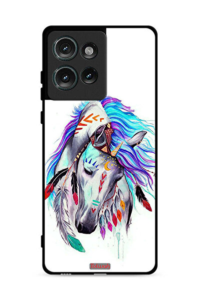 Tolwak غطاء حماية لهاتف موتورولا إيدج 50 - حصان