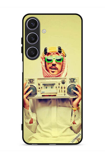 Covernex غطاء حماية لهاتف Samsung Galaxy A26 يحمل جهاز موسيقى عتيق