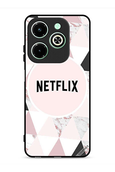 Covernex غطاء حماية لهاتف Infinix Hot 40i 4G مع خلفية Netflix