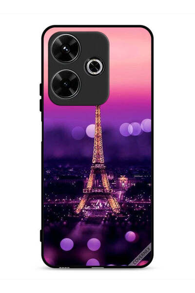 Covernex غطاء حماية لهاتف شاومي ريدمي 13 4G بطبعة برج إيفل