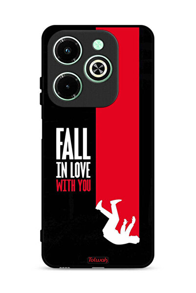 Tolwak غطاء حماية لهاتف Infinix Hot 40i 4G "Fall In Love With You"