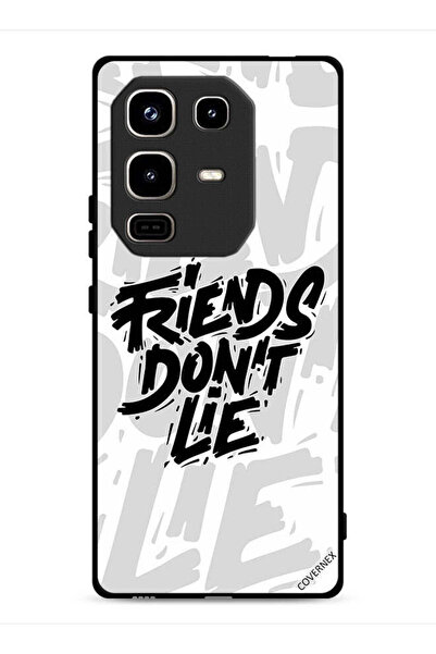 Covernex غطاء حماية لهاتف Infinix Note 50 Pro 4G بطبعة "الأصدقاء لا يكذبون"