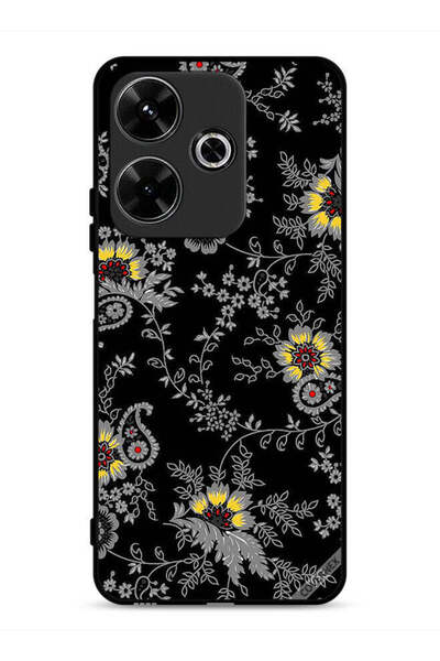 Covernex Xiaomi Redmi 13 4G Protective Case Cover Artistic Flower Wallpaper
