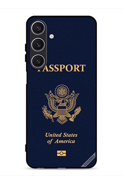 Covernex غطاء حماية لهاتف سامسونج جالاكسي A26 بنمط جواز السفر الأمريكي