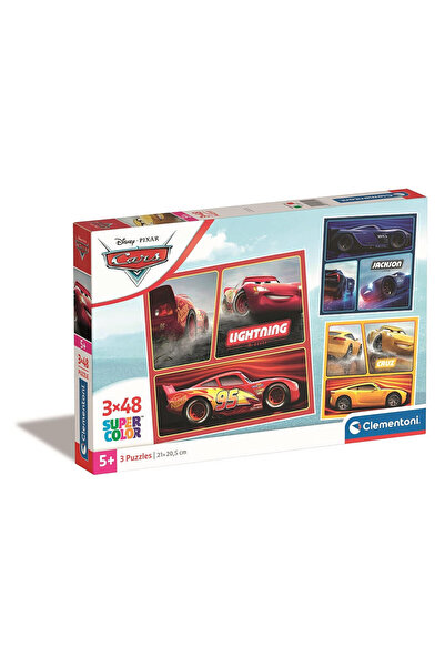 CARS Disney Mașini Rivals Puzzle 3x48 piese Clementoni
