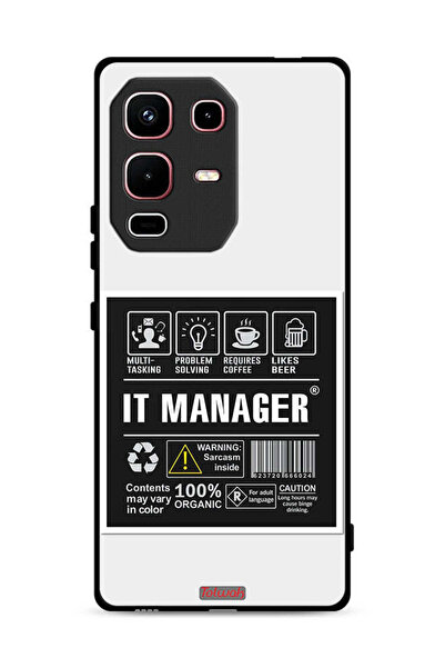 Tolwak غطاء حماية لجهاز Infinix Note 50s، ملصق مدير تكنولوجيا المعلومات