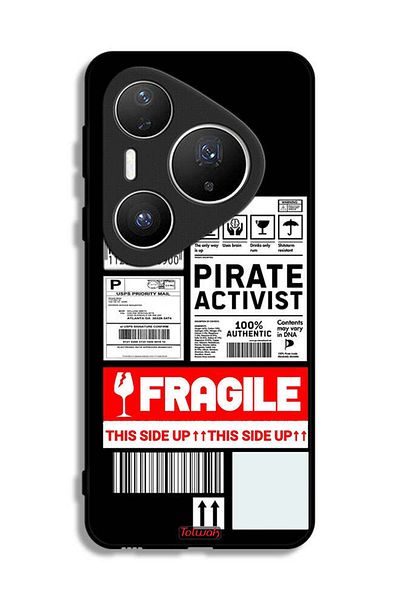 Tolwak Huawei Pura 80 Pro Protective Case Cover Private Activist Fragile Sticker