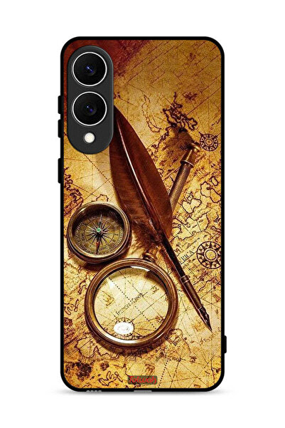 Tolwak غطاء حماية بتصميم بوصلة عتيقة من سامسونج جالكسي S25 إيدج