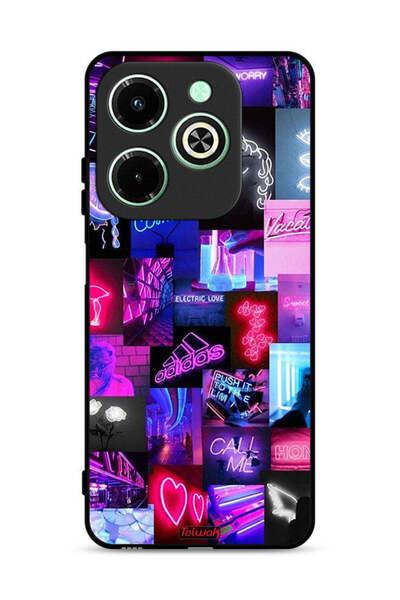 Tolwak غطاء حماية لهاتف Infinix Hot 40i 4G برسومات كرتونية