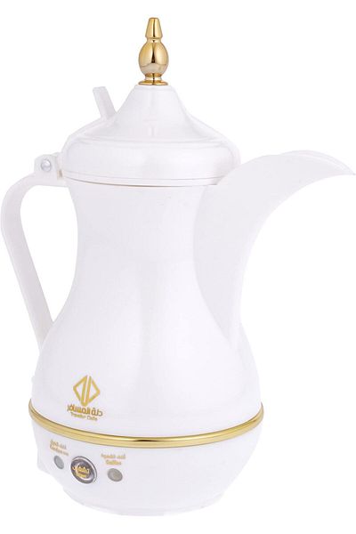 Arab Dalla Dalla Al Arab Arabic Coffee Maker 400ml JLR 170E Polypropylene White