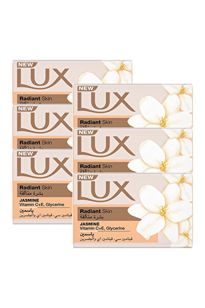 LUX صابونة بار لبشرة مشرقة بالياسمين، 170 غرام × 5+1