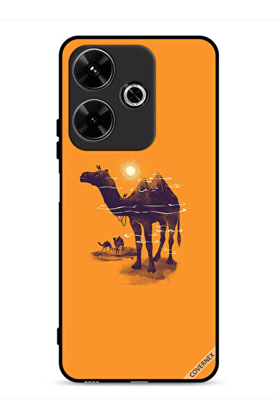 Covernex غطاء حماية لهاتف شاومي ريدمي 13 4G برسومات الجمال والشمس