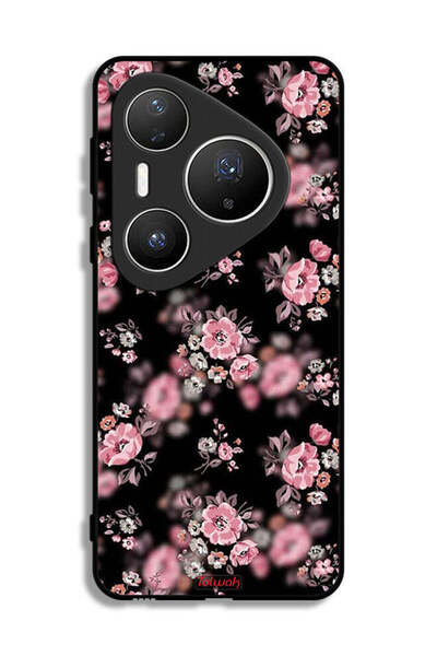 Tolwak غطاء حماية لهاتف هواوي بيورا 80 برو بلس بنقشة زهور