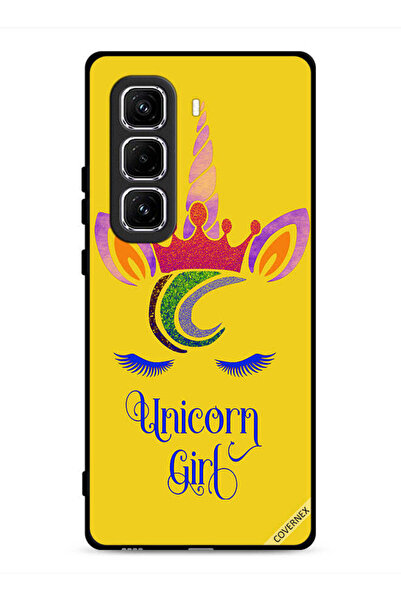 Covernex Infinix Hot 50 Pro 4G Protective Case Cover Unicorn Girl Art