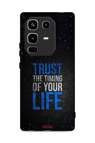 Tolwak Infinix Note 50 Pro 4G Protective Case Cover Trust The Timing Of Your Life