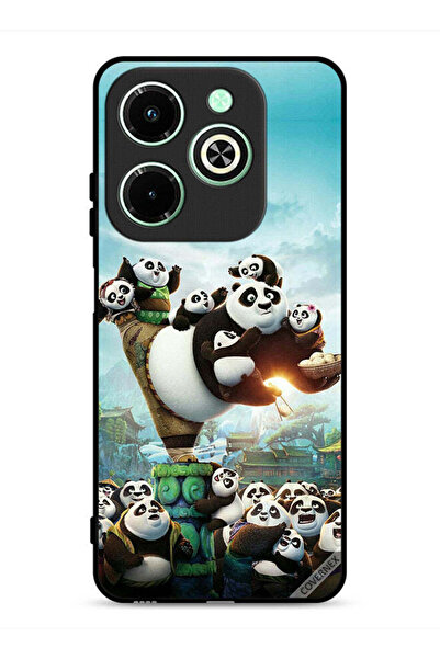 Covernex غطاء حماية لهاتف Infinix Hot 40i 4G بطبعة باندا وأطفال