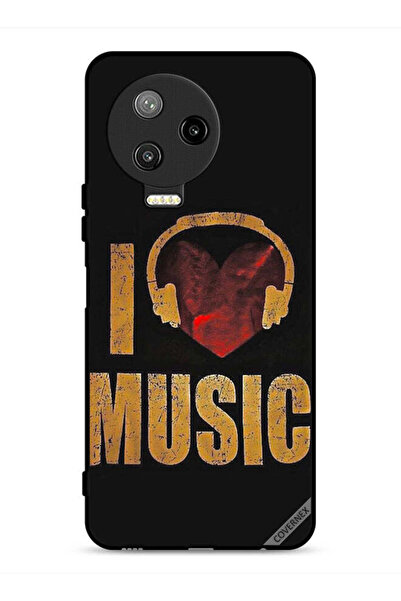 Covernex غطاء حماية لهاتف Infinix Note 12 Pro 4G بتصميم عتيق وأحب الموسيقى
