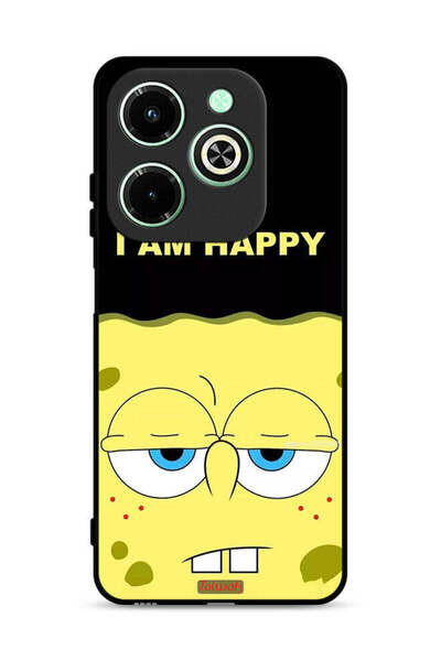 Tolwak غطاء حماية لهاتف Infinix Hot 40i 4G "أنا سعيد"