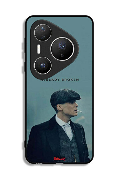 Tolwak غطاء حماية لهاتف هواوي بيورا 80 برو مكسور بالفعل