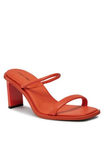 Calvin Klein Women's Flip-Flops HW0HW01992 Red