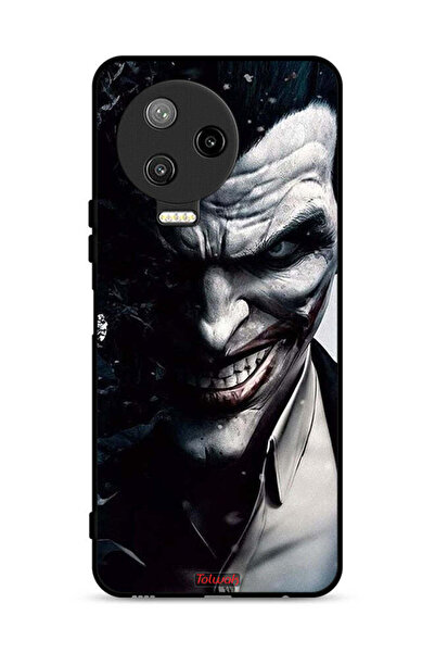 Tolwak غطاء حماية لهاتف Infinix Note 12 Pro 4G بتصميم نصف وجه الجوكر