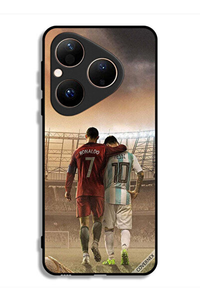 Covernex غطاء حماية هواوي بيورا 80 ميسي وكريستيانو رونالدو