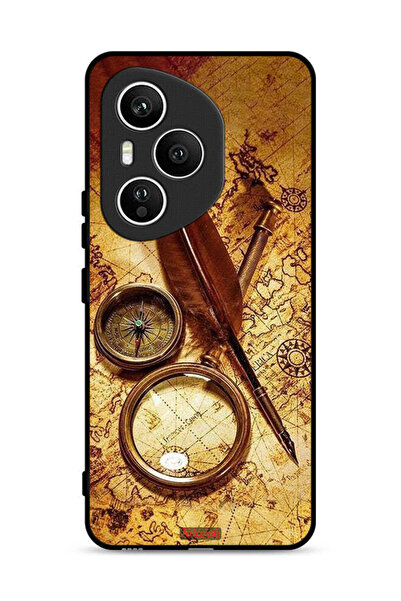 Tolwak غطاء حماية لهاتف Honor 400 Pro بتصميم بوصلة عتيقة